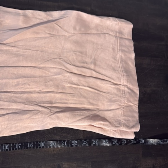 Anthropologie Wide Leg cargo  Pants in Blush Pink - Picture 10 of 11